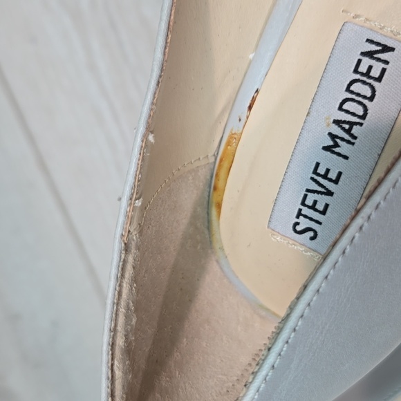 Steve Madden Women Pointur Leather Pointed toe heels shoes sz 8.5M - Picture 15 of 15